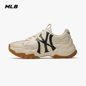 MLB Beige Chunky Sneakers Size 9